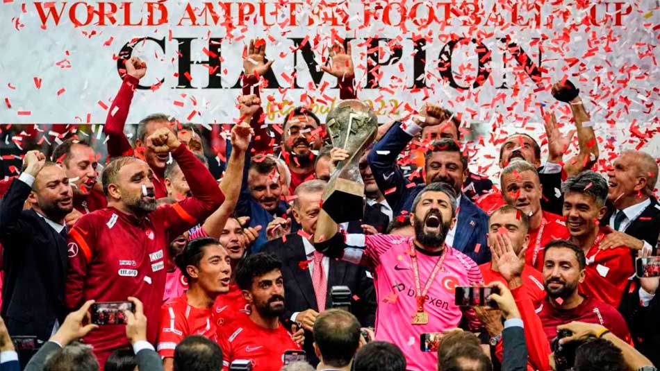 Türkiye Ampute Milli Takımı Dünya Şampiyonu Oldu!